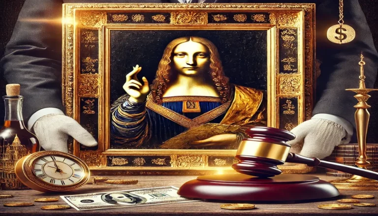 Historia sprzedaży najdroższego obrazu świata za 450 milionów dolarów