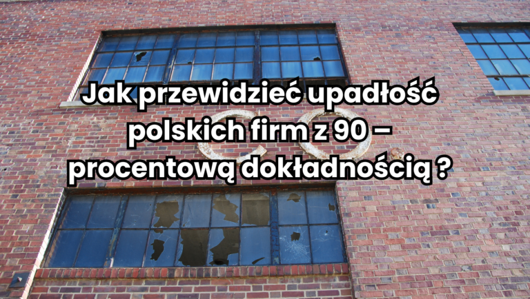 ryzyko bankructwa firmy